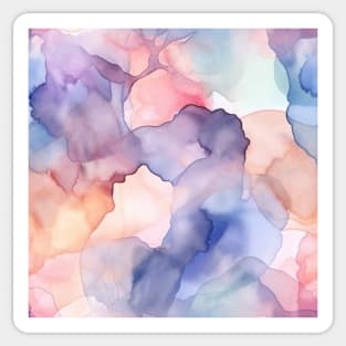 Colorful Watercolor Pattern - 01 Sticker